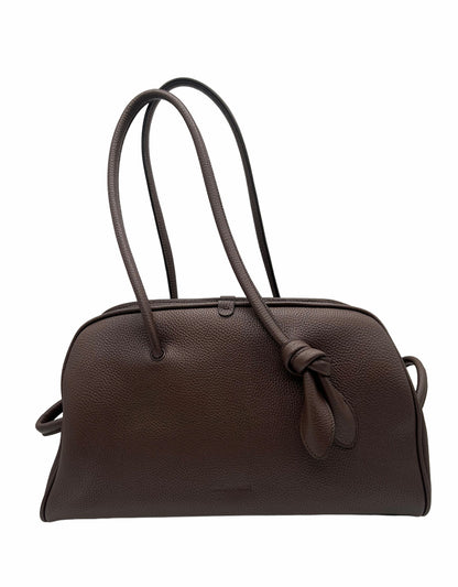 JACQUEMUS Le Turismo Leather Bowling Bag