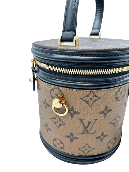 LOUIS VUITTON Cannes Bag In Monogram Reverse Canvas