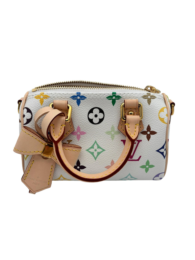 LOUIS VUITTON LV x Takashi Murakami Nano Speedy Bag 20th Year Anniversary