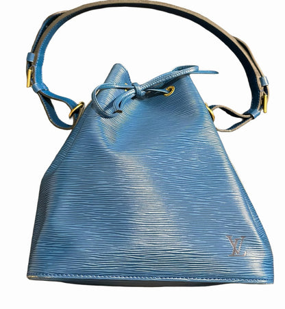 LOUIS VUITTON PM Noé Bucket Bag In Epi Leather
