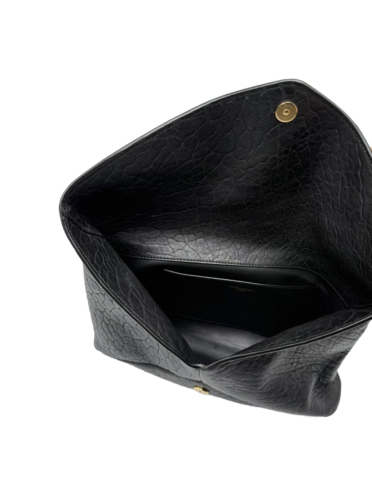 SAINT LAURENT Large Cassandre Envelope Pouch in Lambskin