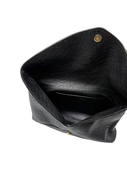 SAINT LAURENT Large Cassandre Envelope Pouch in Lambskin