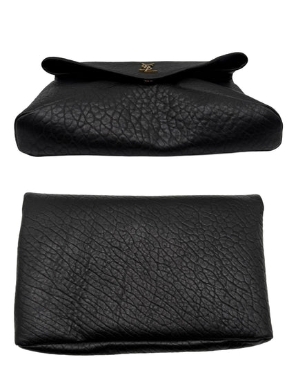 SAINT LAURENT Large Cassandre Envelope Pouch in Lambskin