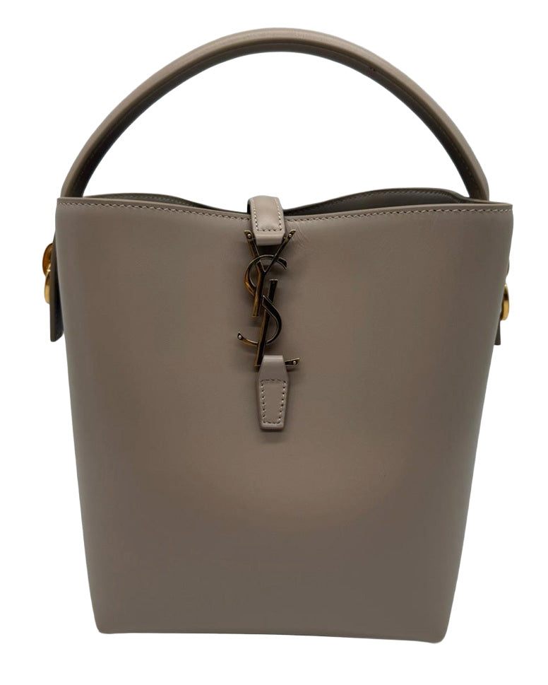 SAINT LAURENT Small Le 37 Bag in Shiny Leather