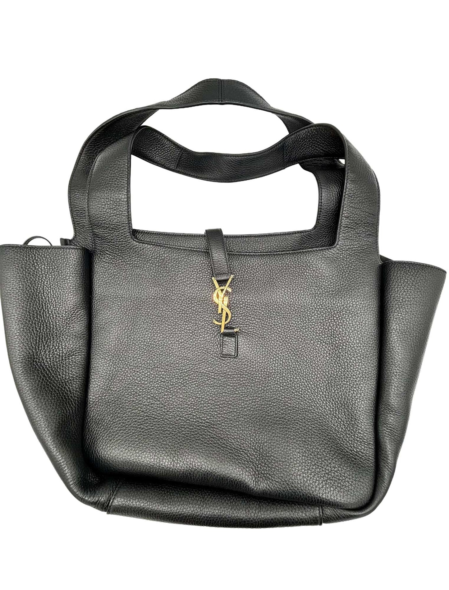 SAINT LAURENT Le 5 Á 7 Beabea In Grained Deer Leather