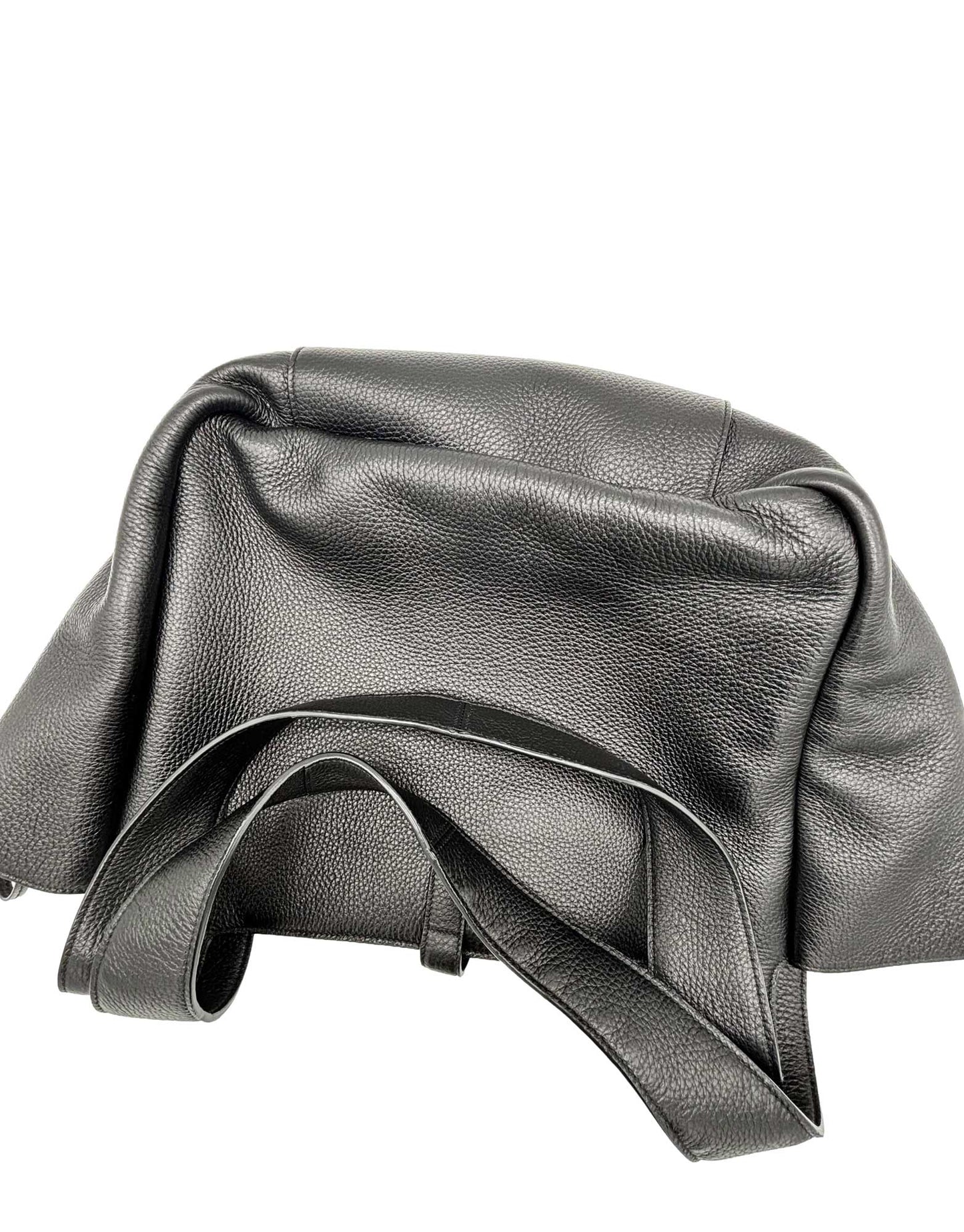 SAINT LAURENT Le 5 Á 7 Beabea In Grained Deer Leather