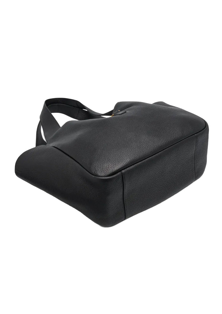 SAINT LAURENT Le 5 Á 7 Beabea In Grained Deer Leather