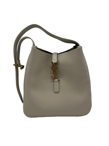 SAINT LAURENT Small Le 5 À 7 Bag in Supple Grained Leather
