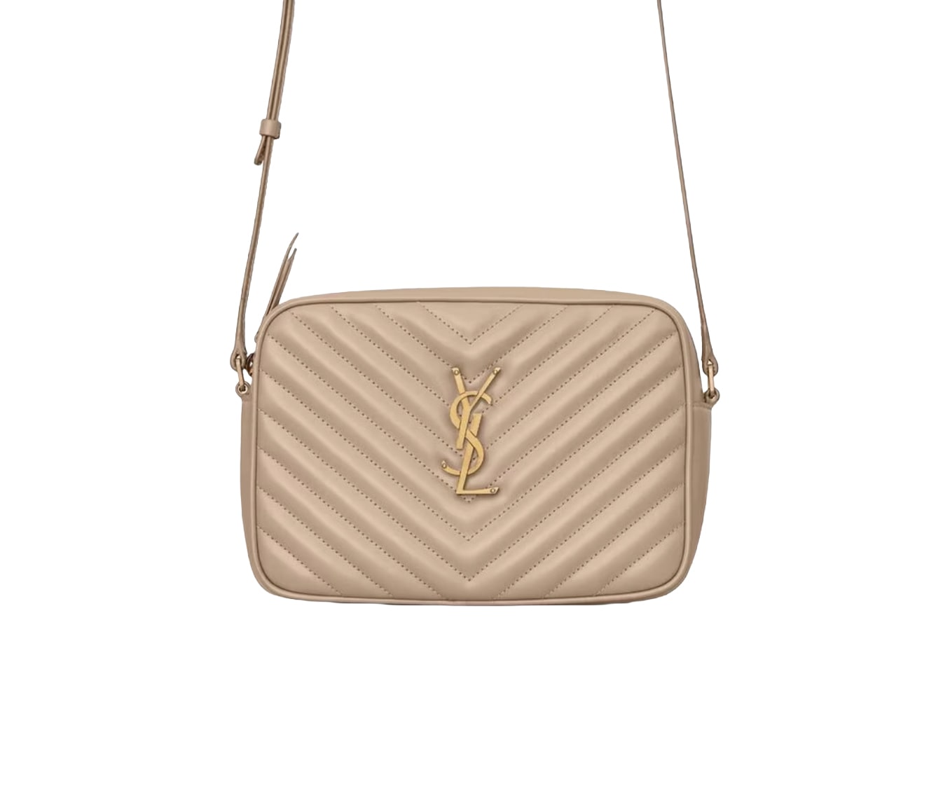 SAINT LAURENT Lou Camera Bag in Quilted Leather