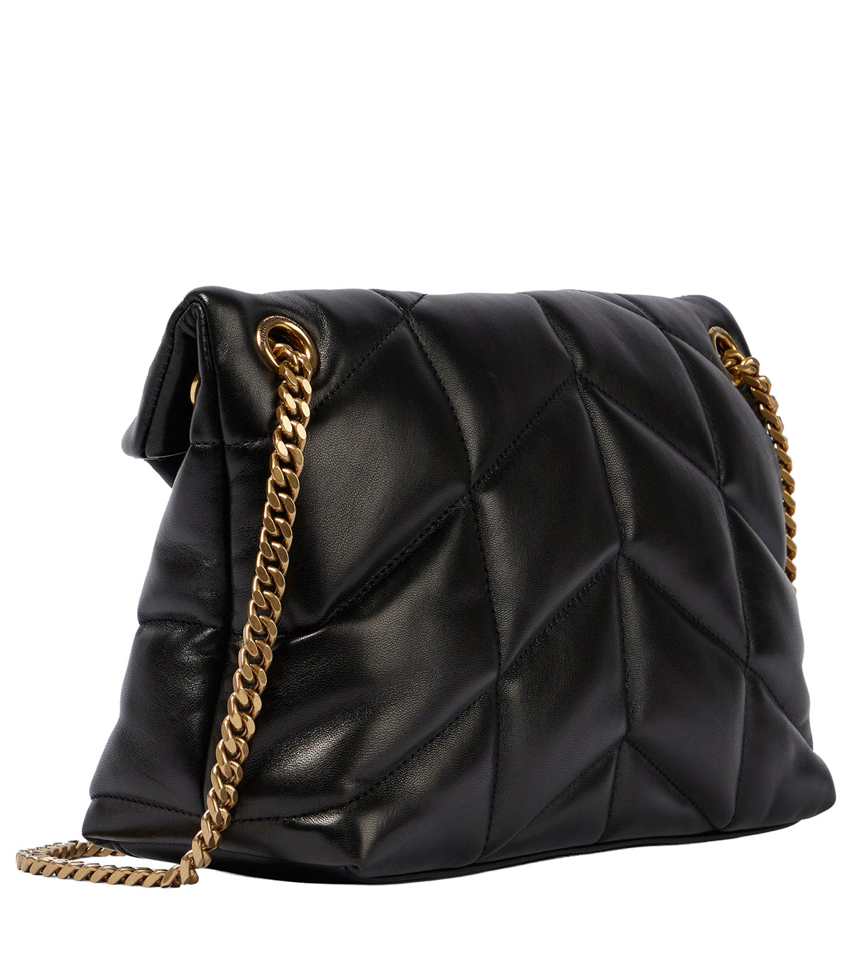 SAINT LAURENT Small Puffer Bag In Nappa Leather | Black