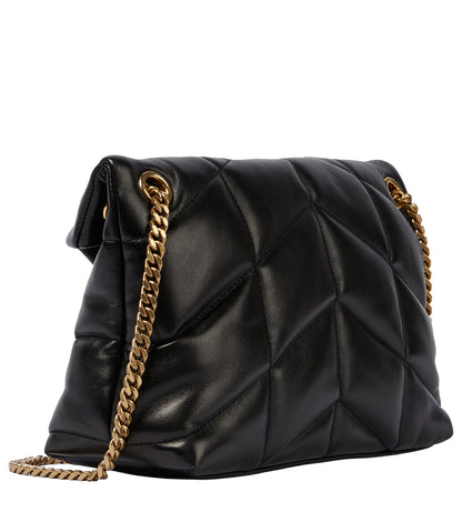 SAINT LAURENT Small Puffer Bag In Nappa Leather | Black