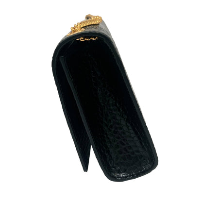 SAINT LAURENT Medium Kate Tassel In Crocodile Embossed Leather